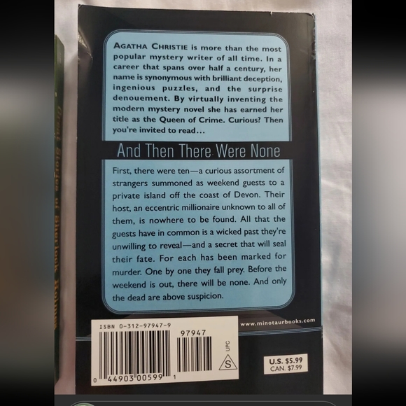 :* And Then There Were None agatha Christie and great stories of Sherlock Holmes - Picture 5 of 11